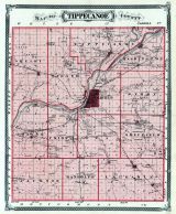 Tippecanoe County, Indiana State Atlas 1876